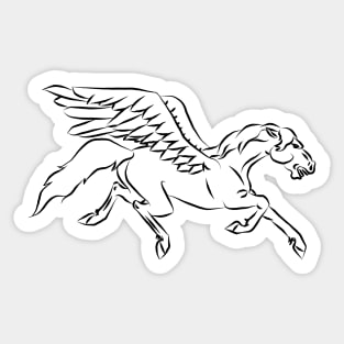 pegasus Sticker